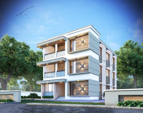Exterior view, SJ Residency in Dharamsthala