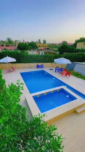 Swimming pool, Tunis Camp in Faiyum