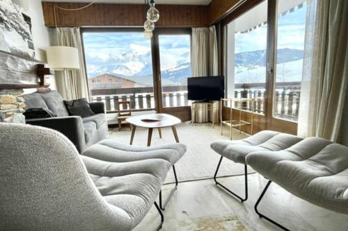 Appartement avec terrasse 80 m - Location saisonnière - Combloux