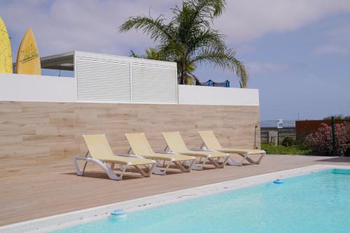 Casa Fuerteremote - new and modern house with office & pool in Corralejo, La Oliva