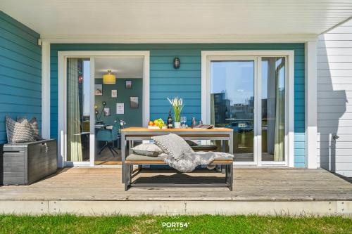 Balcony/terrace, Ferienwohnung Tuddelbuddel Olpenitz in Olpenitz
