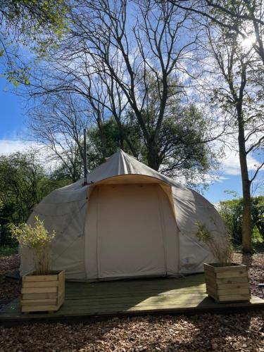The Warren, Hot Tub and wood burning stove 3