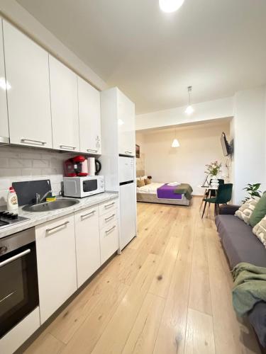 廚房, Maison Studios & Apartments by Glam Apartments - Park Option in 雅西