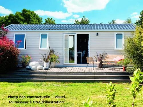 Mobil-home au cœur du poney-club
