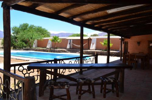 泳池, 芬卡埃爾卡門鄉村民宿 (Finca El Carmen) in 安加斯塔哥
