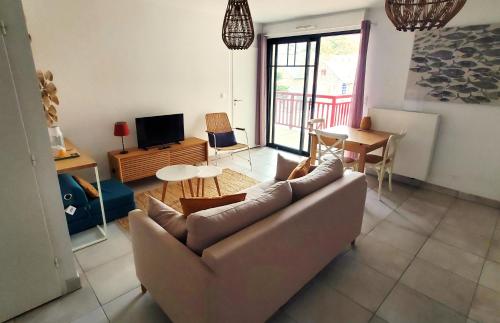 Appartement confortable à 40 mètres de la plage - Location saisonnière - Pléneuf-Val-André