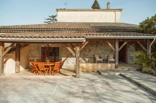 Le Beau Pierre - Maison familiale avec piscine in Lamothe-Landerron