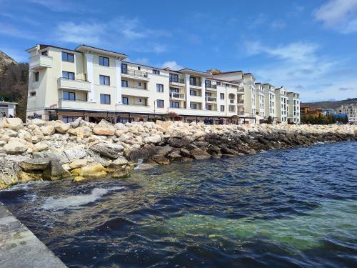 Apartment Maraya 2, Carpe Diem complex, Balchik, free parking, Balčik (fotografie 7)