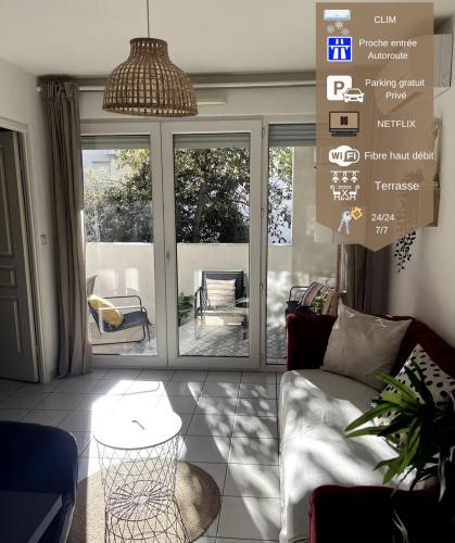 Joli Appart / Parking / CLIM / WIFI, Montpellier