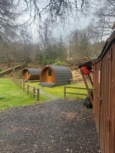 By The Way Campsite, Posh Pod Lochy in Тіндрам