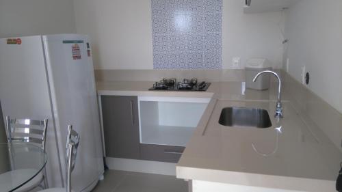 Kitchen, Loft Florianopolis no Campeche in Campeche