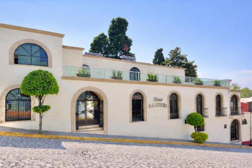 Bejárat, Hotel Alifer in Tlaxcala