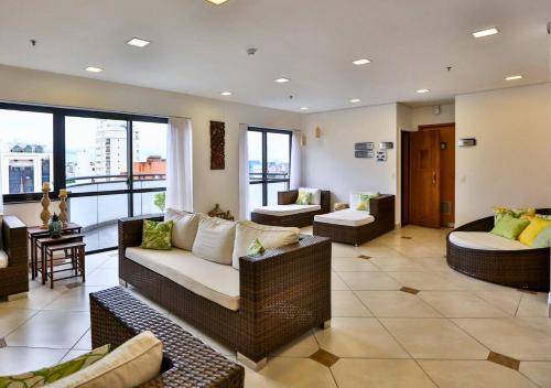 gedeelde lounge/tv-ruimte, Transamerica Executive Jardins in São Paulo