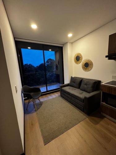 Apartaestudio Tipo Loft Moderno
