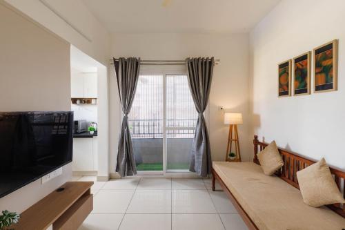 Palm View by Red Olive 1BHK 5min ITPLWhitefield — other in Virat Sapthagiri apartment Borewell Road, Brooke Bond First Cross, Palm Meadows, Narayanappa Garden, Whitefield, Bengaluru, Karnataka, India, Bangalore India, 560066