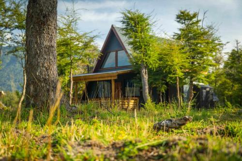 Refugio Los Ñirres Cabaña 4 personas Tinaja Parrilla Terraza TV Wifi Malalcahuello
