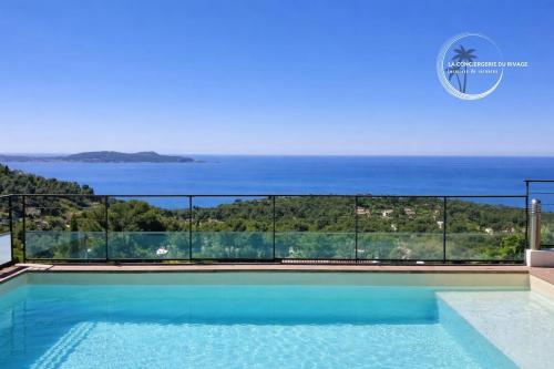 Villa Bleu Silence - Piscine - Vue panoramique