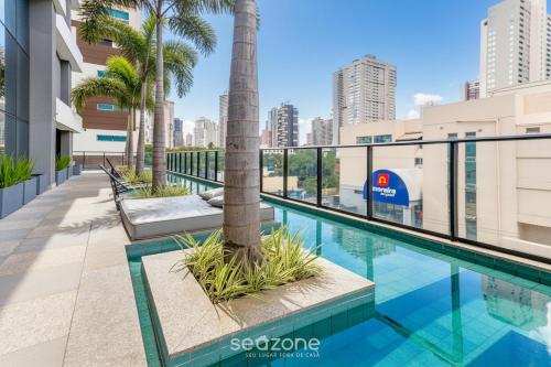 bazen, Aptos em cond. c/ Piscina a poucos passos do Parque Vaca Brava - OBDs in Bueno
