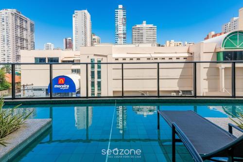 bazen, Aptos em cond. c/ Piscina a poucos passos do Parque Vaca Brava - OBDs in Bueno