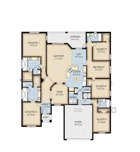 Gorgeous 5Bd Gm Spa Pool Hm Watersong-318YS home in Davenport, USA