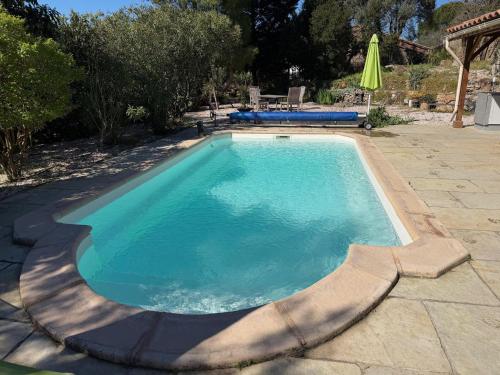 Swimming pool, La Rocaille, house for 6 with swimming pool in Roquebrun