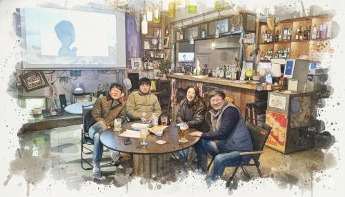 浦项波德罗萨蓝色宾馆 (Pohang Poderosa Blue Guesthouse) in 浦项