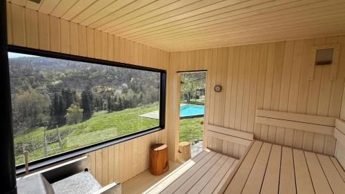 Szauna, Bio Agriturismo Il Vigno - Pool Sauna Nature - Farm To Table Food - Wild Tuscan countryside - Adults in Caprese Michelangelo