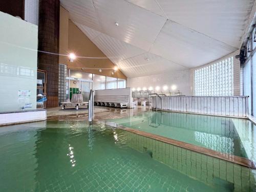 Hot spring bath, ブナの里白神館 buna no sato shirakamikan in Nishimeya