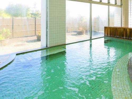 Hot spring bath, ブナの里白神館 buna no sato shirakamikan in Nishimeya