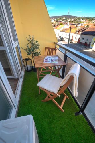 Balcony/terrace, Emily Apartman in Szigeti Kulvaros