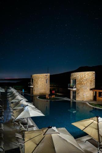 Viesnīcas āriene, Blue Inn Hotel in Imbros