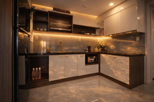 Kitchen, Sunrise Riverside by Tam House with Gym and Pool in Phuoc Kien