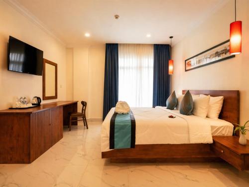Le Kree Downtown Hotel Room Type - Deluxe Double with Pool View 