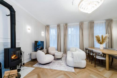 Spacious 2 bedroom apartment, Central Riga in Észak-Riga