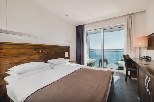 1 doppelbett oder 2 einzelbetten, meerblick