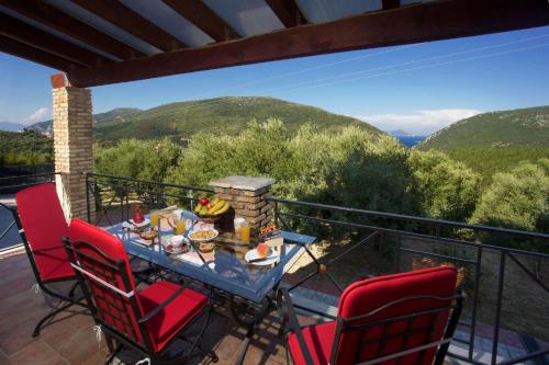 陽台/露台, Pilikas Luxury Villas in 史托羅斯