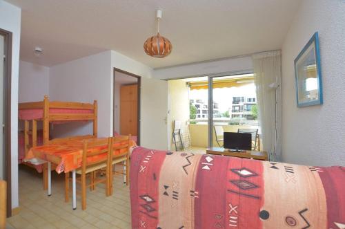 Los Amigos 309 - Appartement T2 Cabine, pour 4 personnes, du côté du palais de la mer.