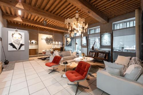 Art et Soie - Appt d'exception avec terrasse - Croix Rousse - image 3