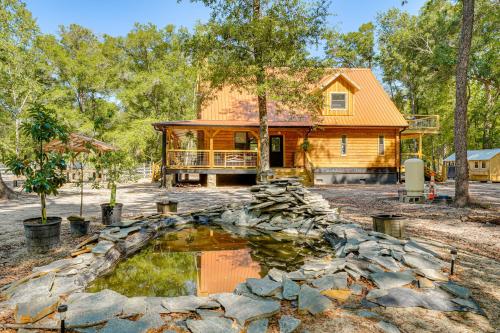 Fish & Float at Natural Springs! Log Cabin in Bell in Bell (FL)