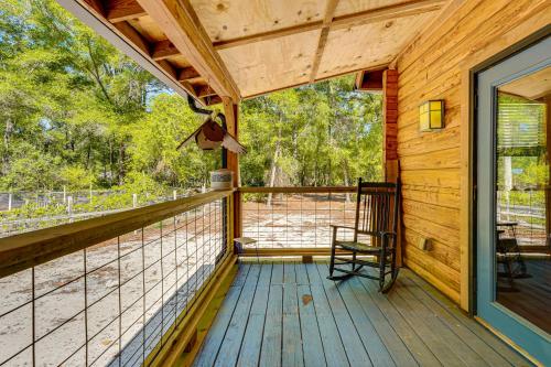 Fish & Float at Natural Springs! Log Cabin in Bell in Bell (FL)