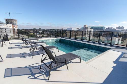 Apartamento 202 - New England · Studio com A/C, Piscina, Academia & Pet Friendly