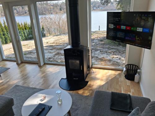 Exklusivt hus på strandtomt (Exklusivt hus pa strandtomt) in Opp-Norrby
