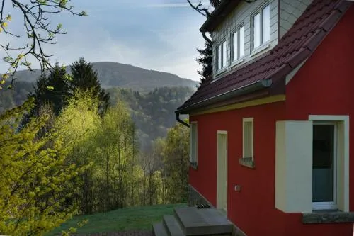 Waldhufenhaus in Schöna in Reinhardtsdorf, Deutschland