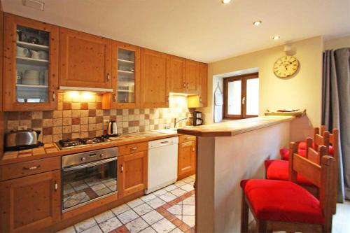 Kitchen, La Ferme des Praz apartment - Chamonix All Year in Les Gaudenays