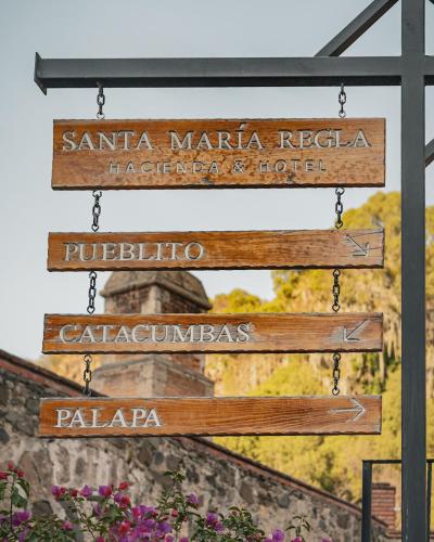Hacienda Santa Maria Regla in Huasca de Ocampo, Mexico