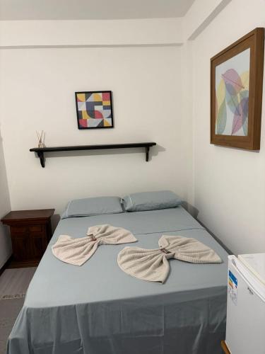 1 double bed, 2 bunk beds