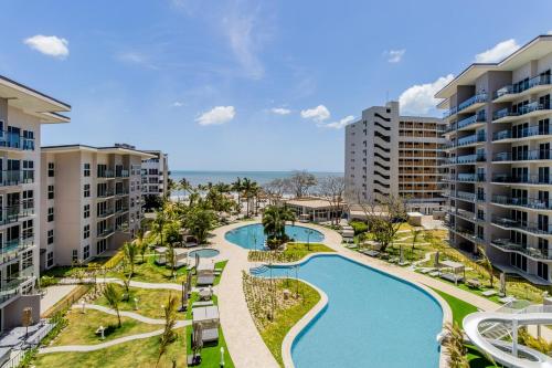 CASA CILCIA, Luxury apartment with pool and ocean view in El Pajonal