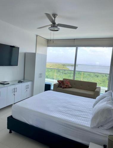 Apto en Morros 922 con salida directa a la playa Cartagena