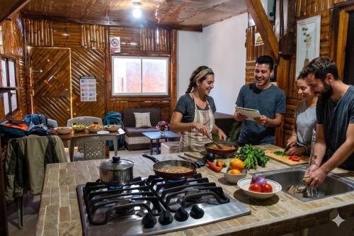 Ēdiens un dzērieni, Soga Hostal in Santa Marianita