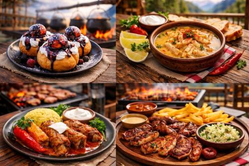 طعام و مشروبات, POARTA MOUNTAIN RESORT - statiunea Pestera-Padina, Bucegi in Poiana Tapului